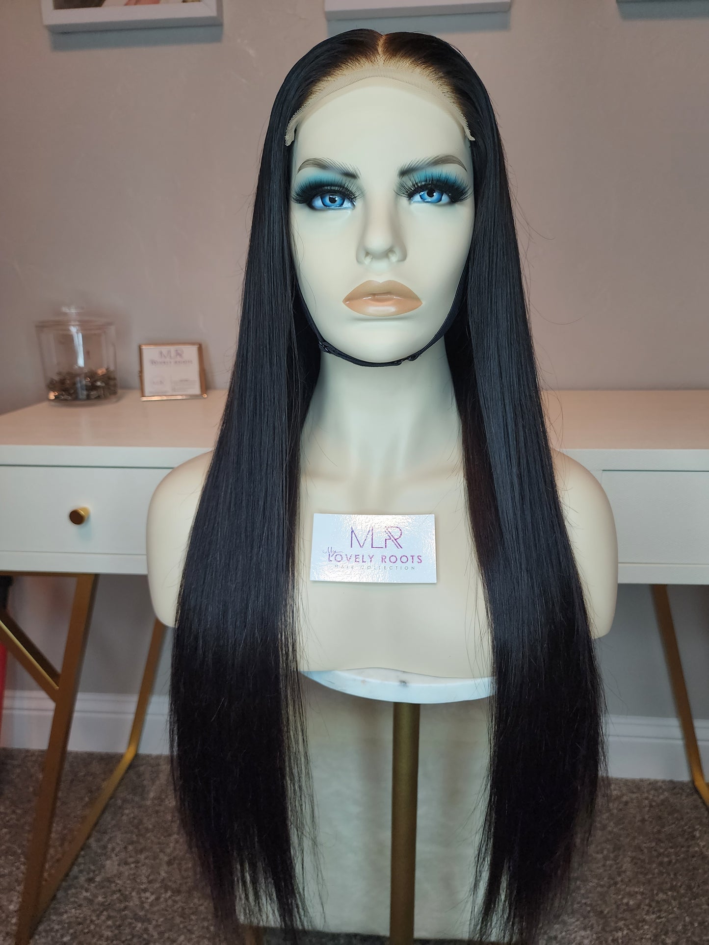 Silky Straight Lace Closure Wig