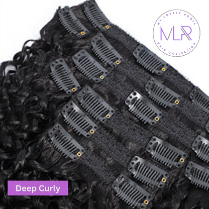 Deep Curly Clip Ins