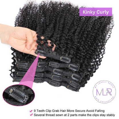 Kinky Curly Clip Ins